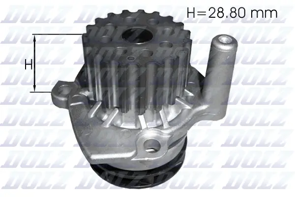 Water Pump, engine cooling (A222)