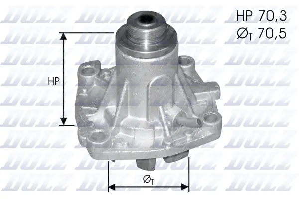 Water Pump, engine cooling (A131ST)