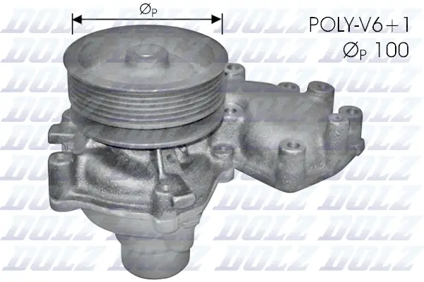 Water Pump, engine cooling (S227)