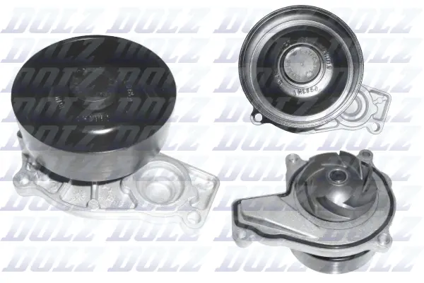 Water Pump, engine cooling (B257)