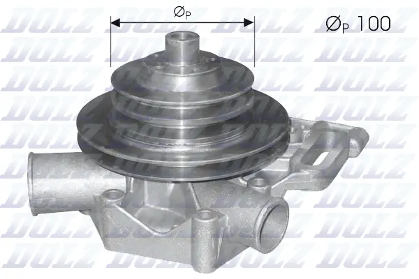 Water Pump, engine cooling (C126)