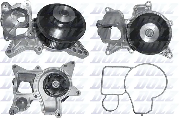Water Pump, engine cooling (B237)