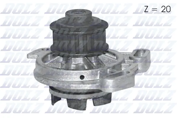 Water Pump, engine cooling (A162)