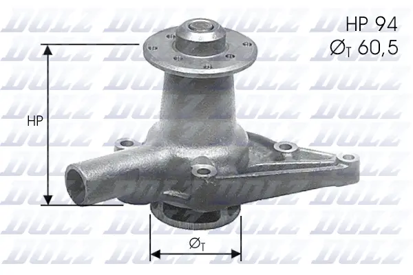 Water Pump, engine cooling (A112)