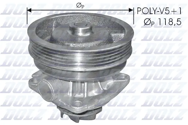 Water Pump, engine cooling (S217)