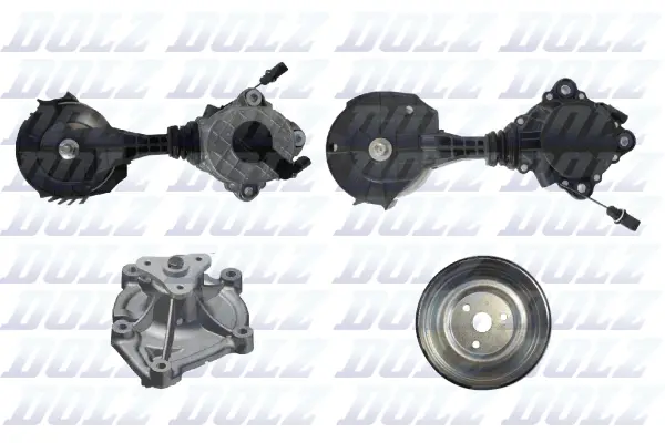 Water Pump + V-Ribbed Belt Kit (KD174T)