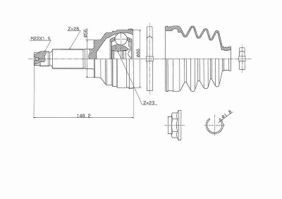 Joint Kit, drive shaft