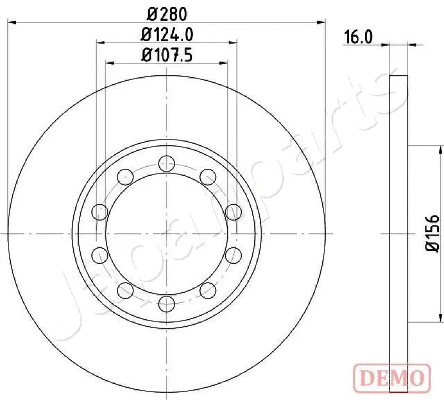 Brake Disc (DP-0314C)