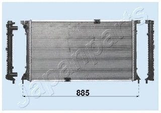 Radiator, engine cooling (RDC092032)