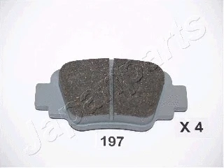 Brake Pad Set, disc brake (PP-197AF)