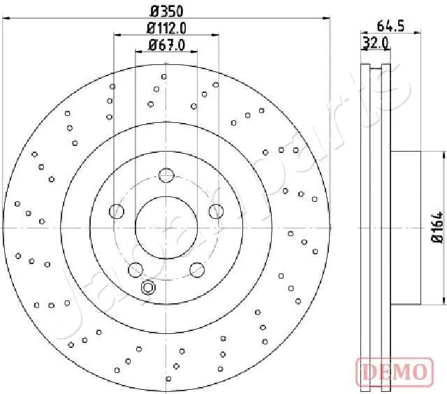 Brake Disc (DI-0543C)