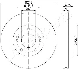 Brake Disc (DI-H33)
