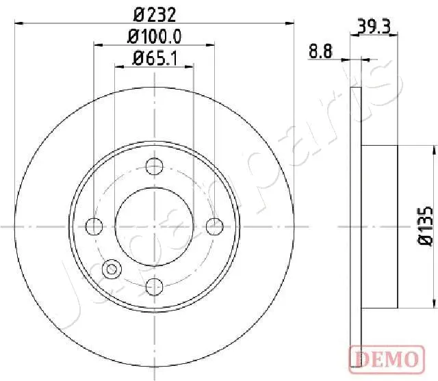 Brake Disc (DP-0921C)