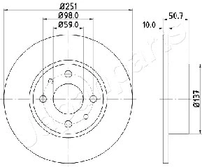 Brake Disc (DP-0206)