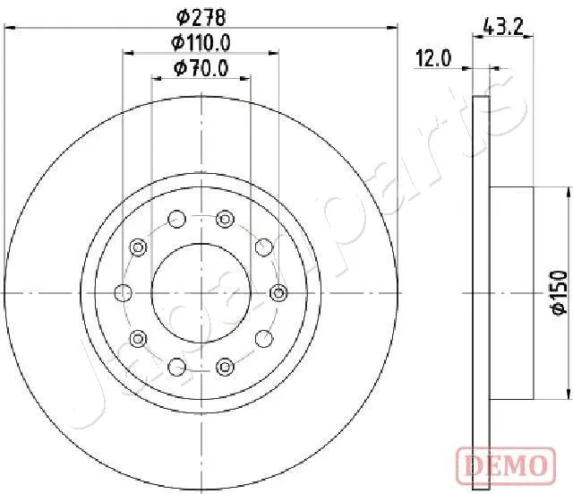 Brake Disc (DP-0204C)