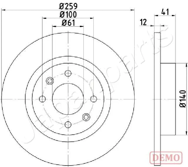Brake Disc (DI-0719C)