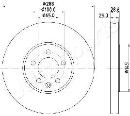 Brake Disc (DI-0950)