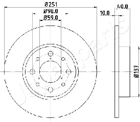 Brake Disc (DP-0210)