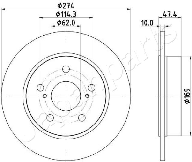 Brake Disc (DP-274C)