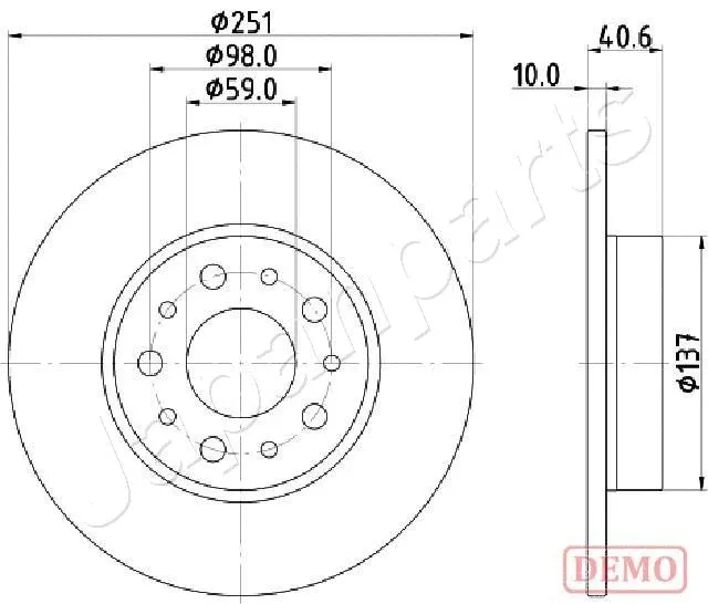 Brake Disc (DP-0211C)
