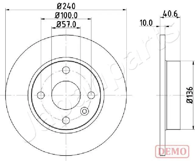 Brake Disc (DP-0405C)