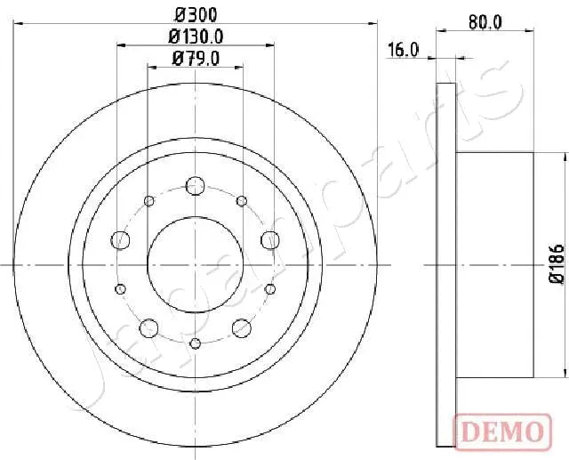 Brake Disc (DP-0217C)