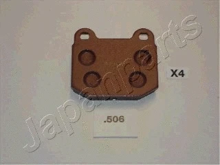 Brake Pad Set, disc brake (PP-506AF)