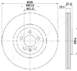 Brake Disc (DI-0900)