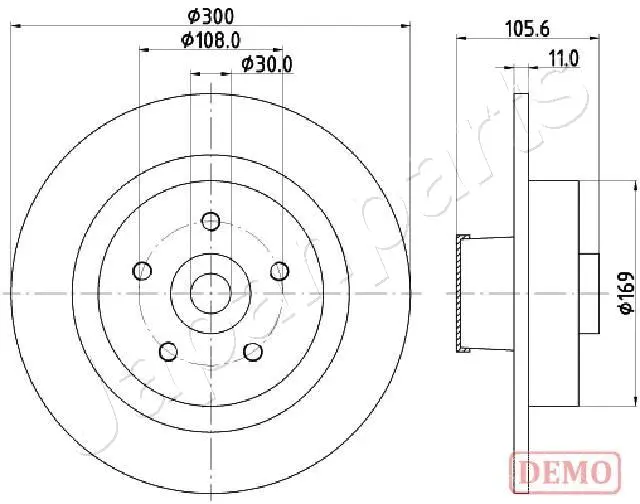 Brake Disc (DP-0700C)