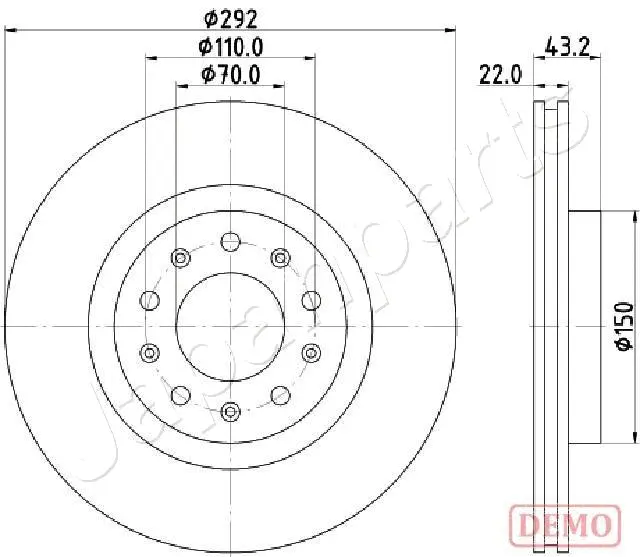 Brake Disc (DP-0205C)