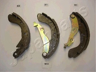 Brake Shoe Set (GF-W03AF)