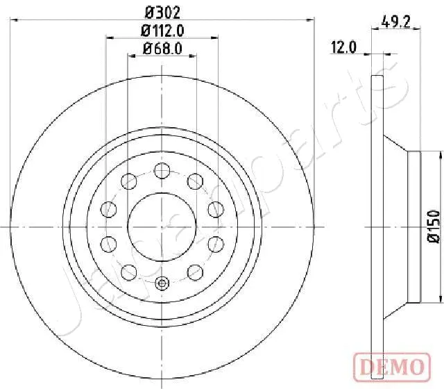 Brake Disc (DP-0915C)