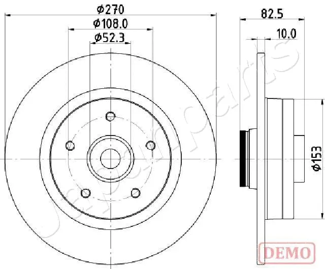 Brake Disc (DP-0710C)
