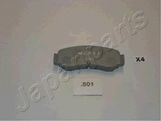 Brake Pad Set, disc brake (PP-501AF)
