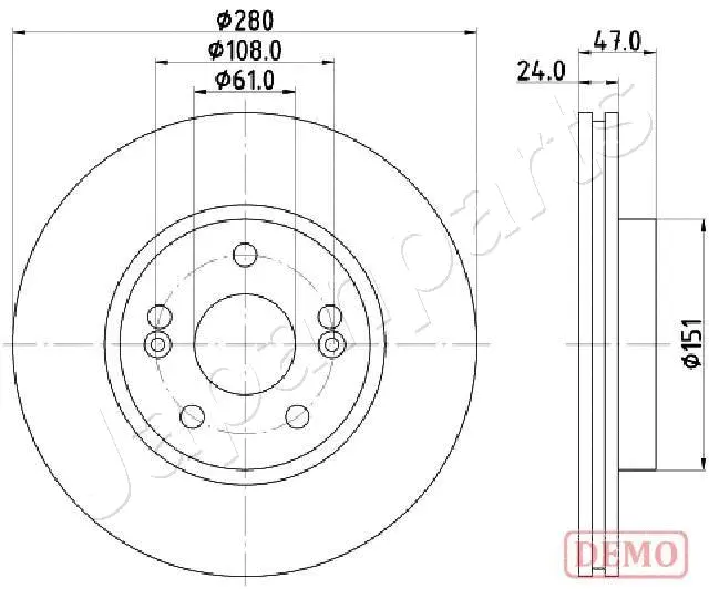 Brake Disc (DI-0711C)
