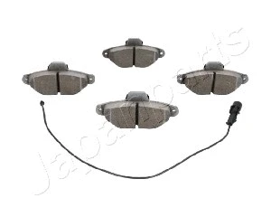 Brake Pad Set, disc brake (PA-0058AF)