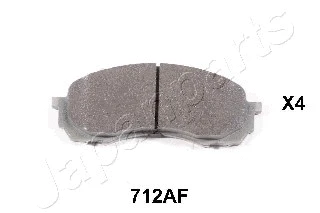 Brake Pad Set, disc brake (PA-712AF)