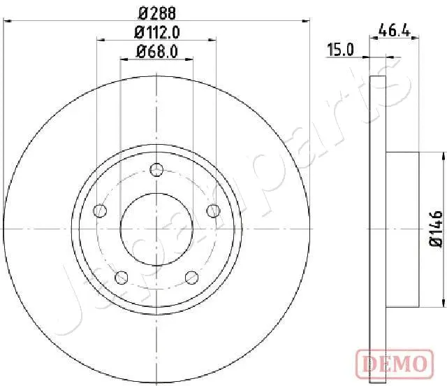 Brake Disc (DI-0923C)