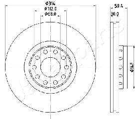 Brake Disc (DI-0924)