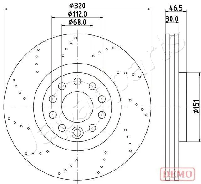 Brake Disc (DI-0913C)