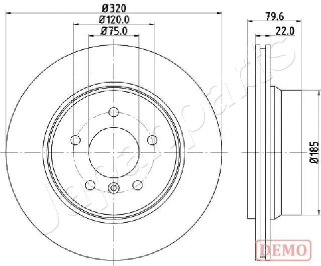 Brake Disc (DP-0128C)