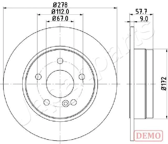 Brake Disc (DP-0508C)