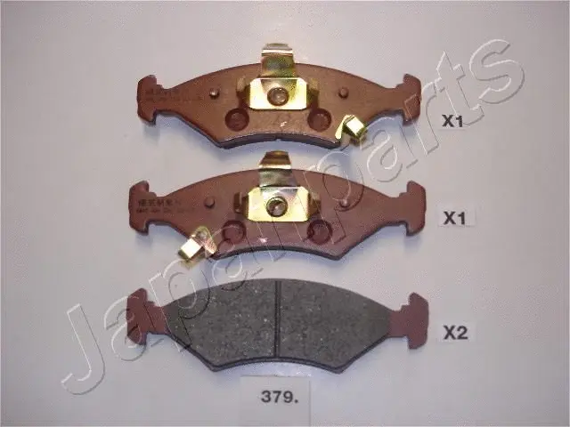 Brake Pad Set, disc brake (PA-379AF)