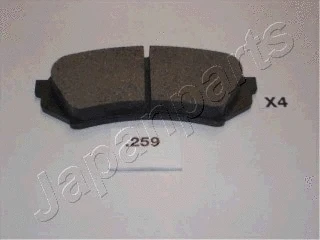 Brake Pad Set, disc brake (PP-259AF)