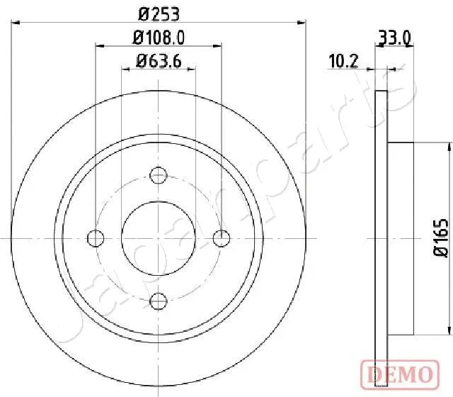 Brake Disc (DP-0303C)