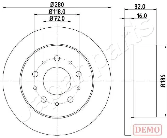 Brake Disc (DP-0216C)