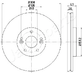 Brake Disc (DI-0713)
