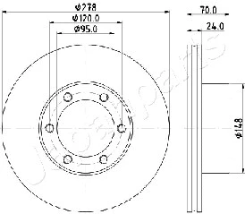 Brake Disc (DI-0715)