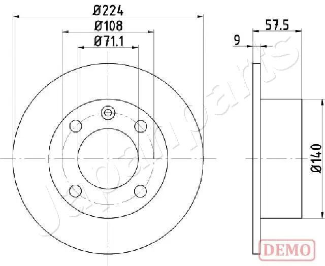 Brake Disc (DP-0614C)