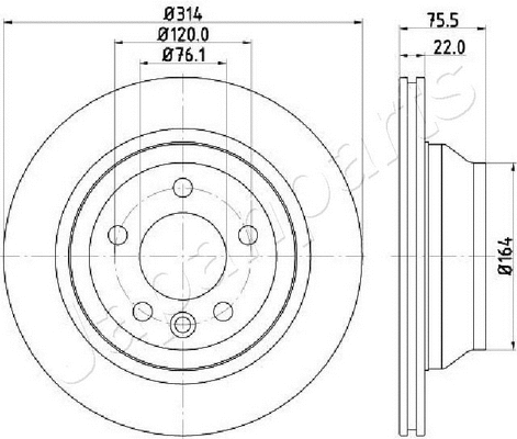 Brake Disc (DP-0934C)